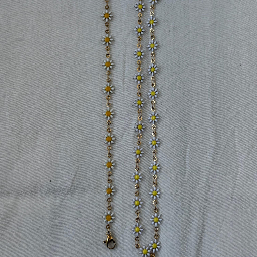 Daisy Necklace & Bracelet Set