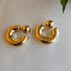 Sculpt Curve Hoop Earrings