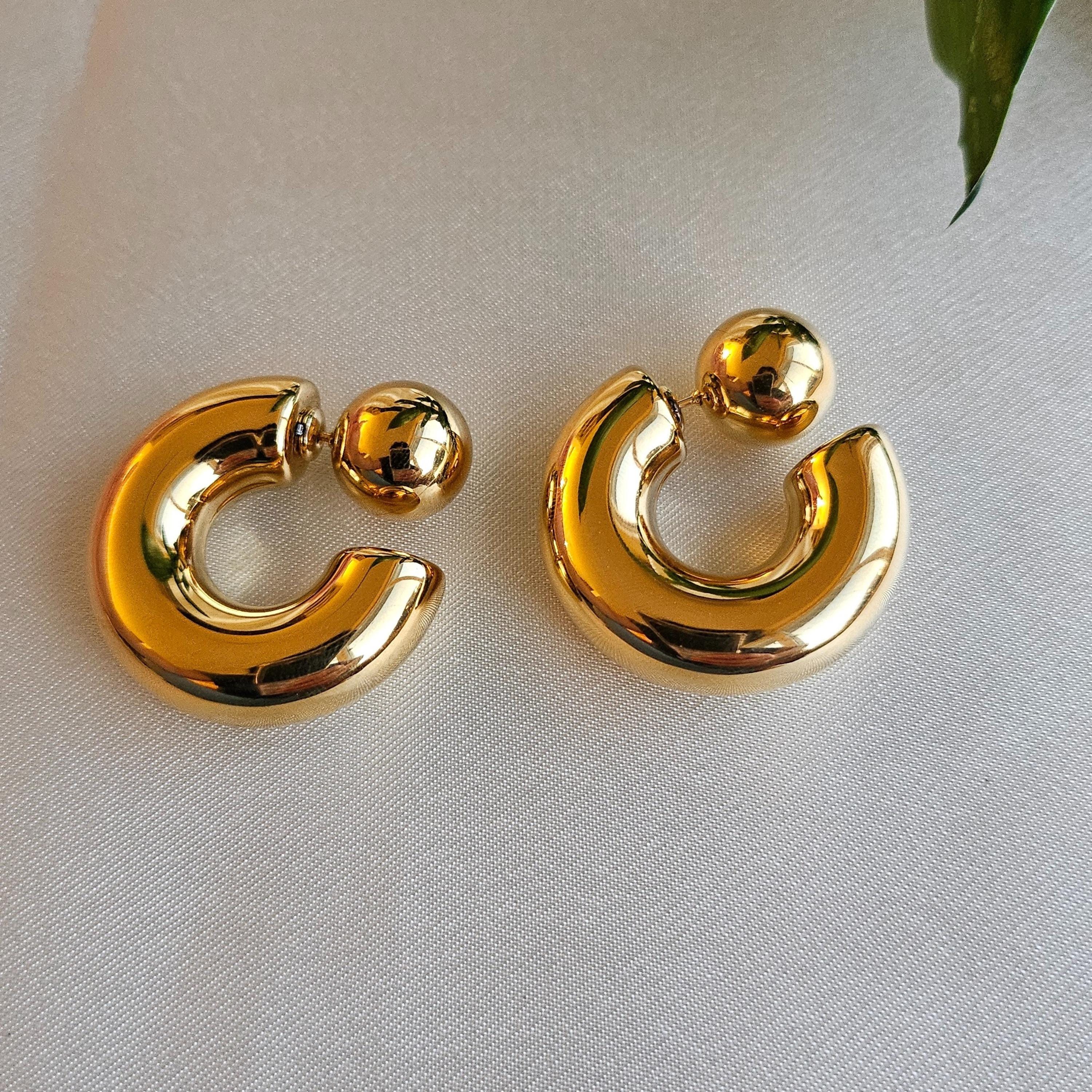 Sculpt Curve Hoop Earrings