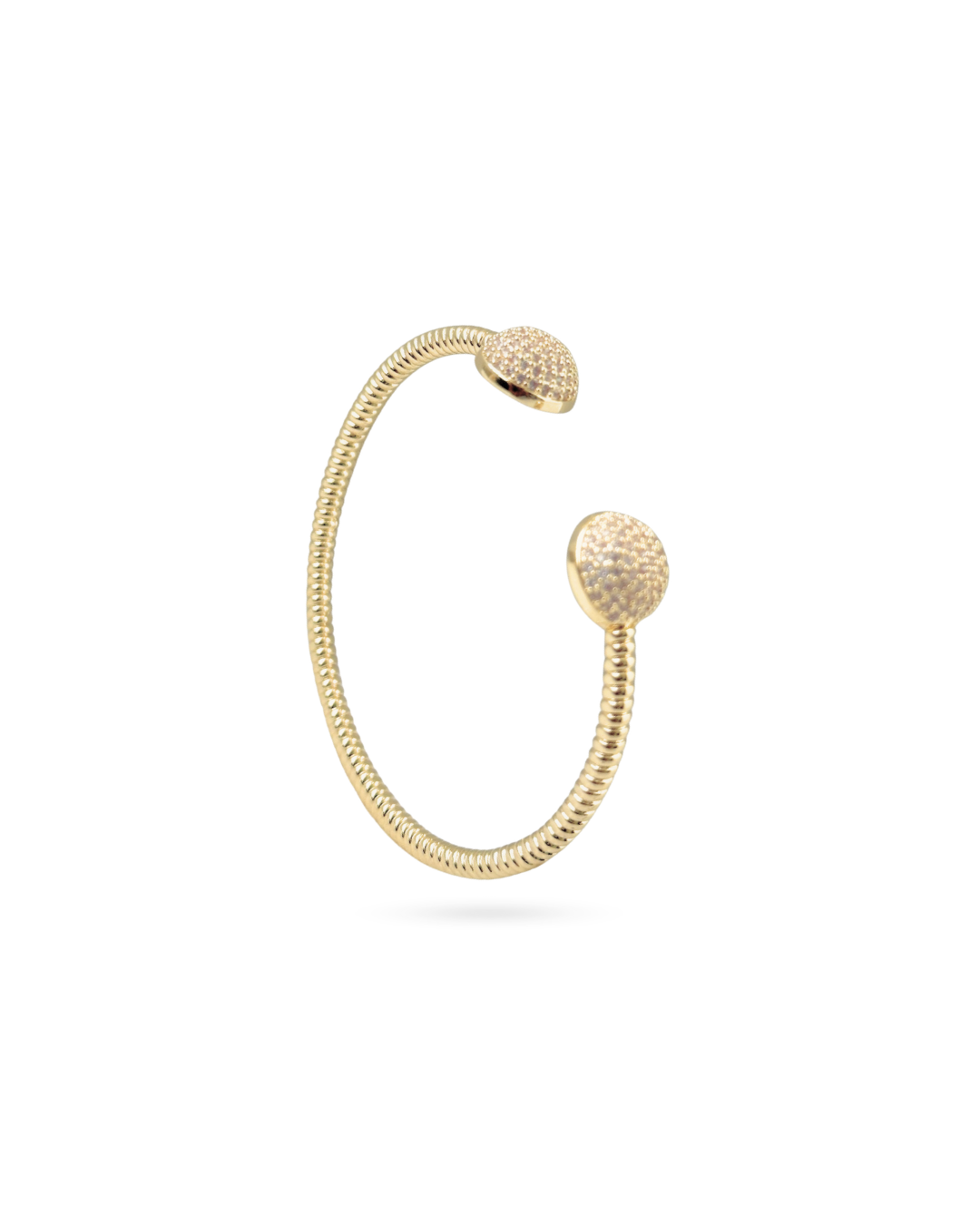Open Cuff Gold Bangle