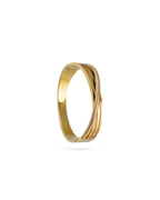 Chunky Spiral Twist Bangle