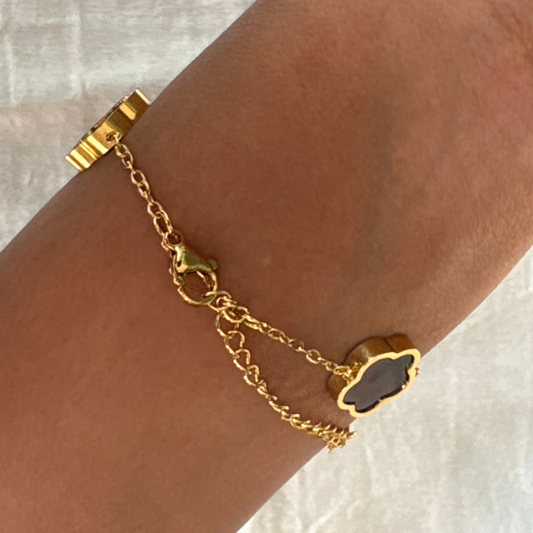 Clover Charm Bracelet
