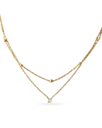 Dainty Cubic Zirconia Pendant Necklace