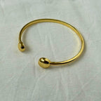 Open Cuff Gold Bangle