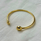 Open Cuff Gold Bangle