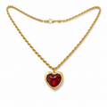 Red Heart Pendant Necklace