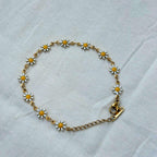 Daisy Necklace & Bracelet Set