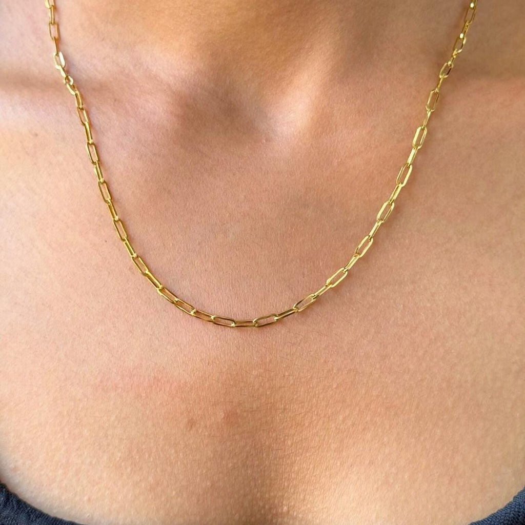Paperclip Chain Necklace