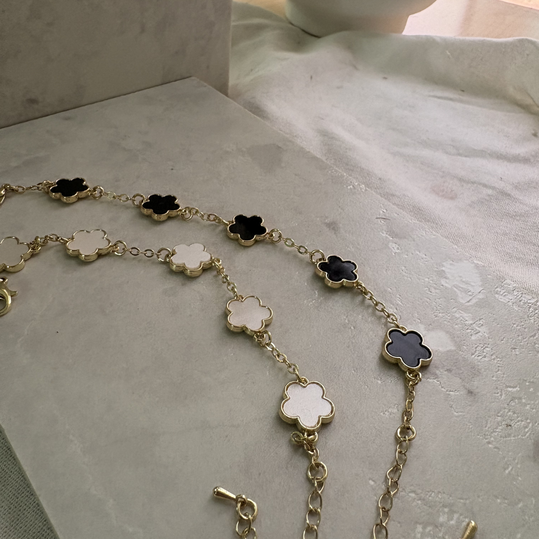 Floral Charm Bracelet