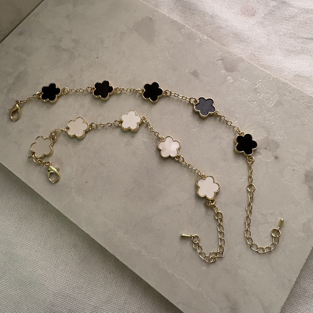 Floral Charm Bracelet