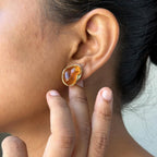 Tiger Eye Drop Earrings