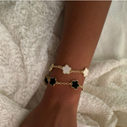 Floral Charm Bracelet
