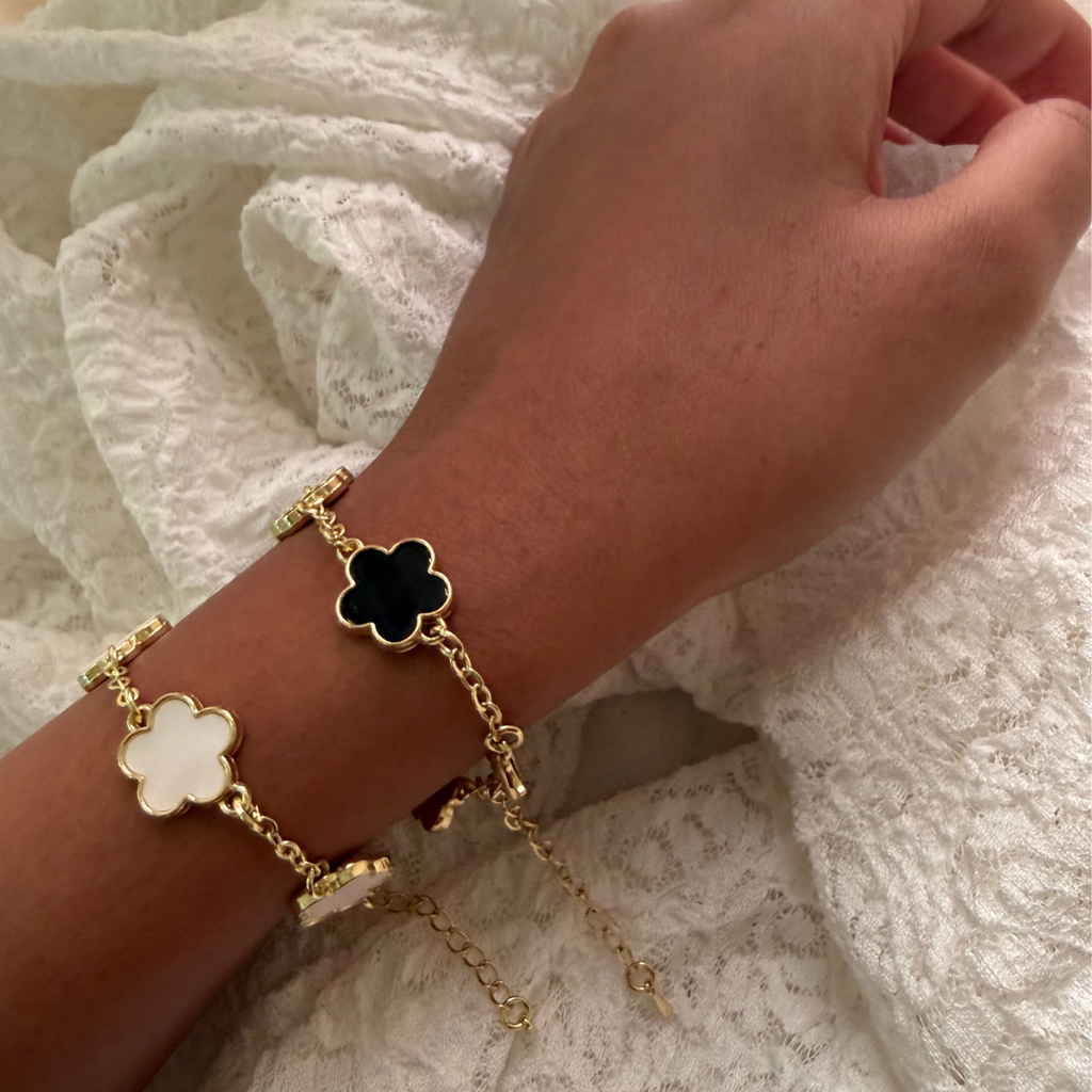 Floral Charm Bracelet