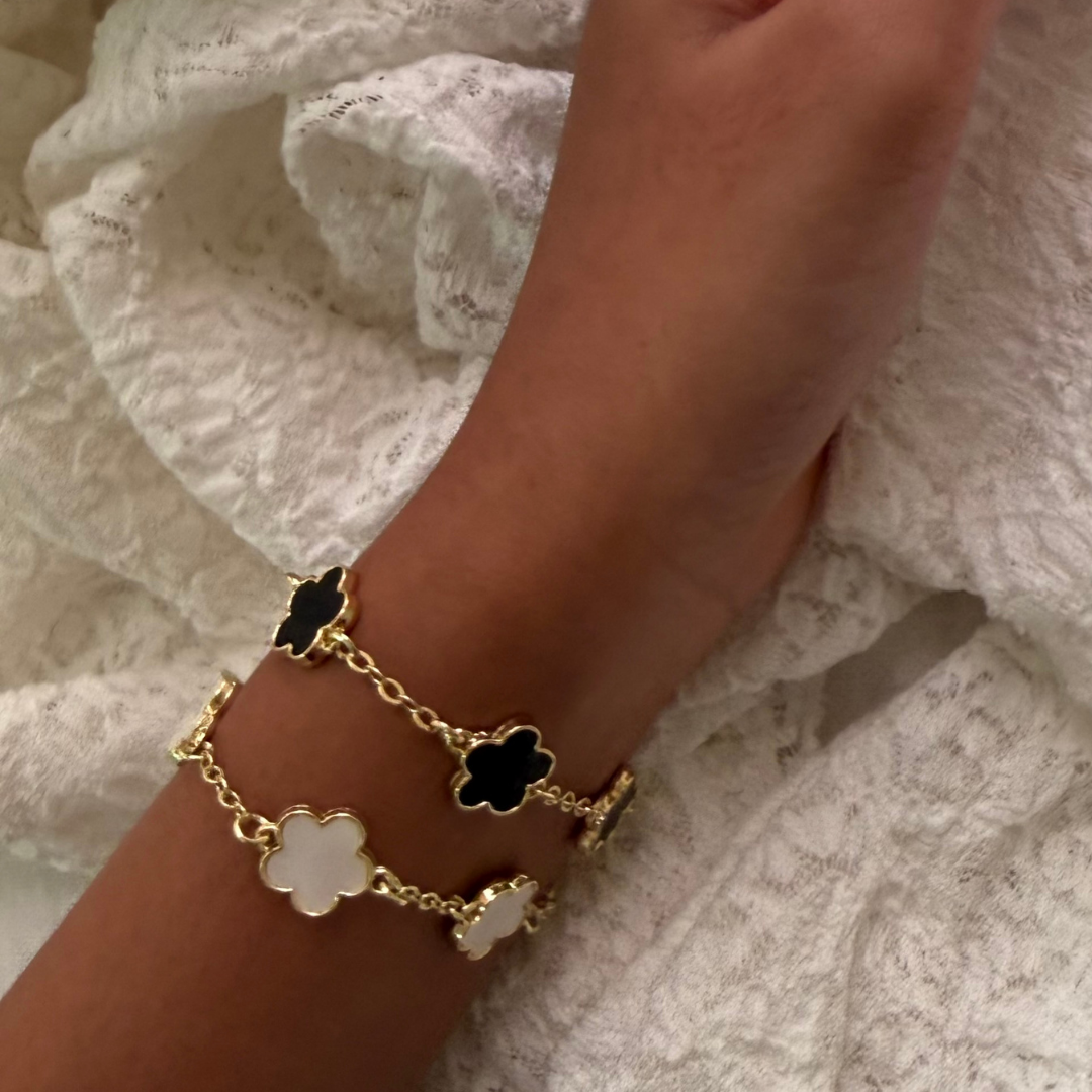 Floral Charm Bracelet