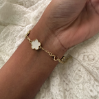 Floral Charm Bracelet
