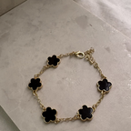 Floral Charm Bracelet