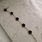 Floral Charm Bracelet