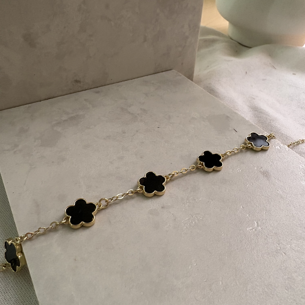 Floral Charm Bracelet