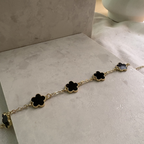 Floral Charm Bracelet
