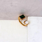 Toi et Moi Birthstone Ring