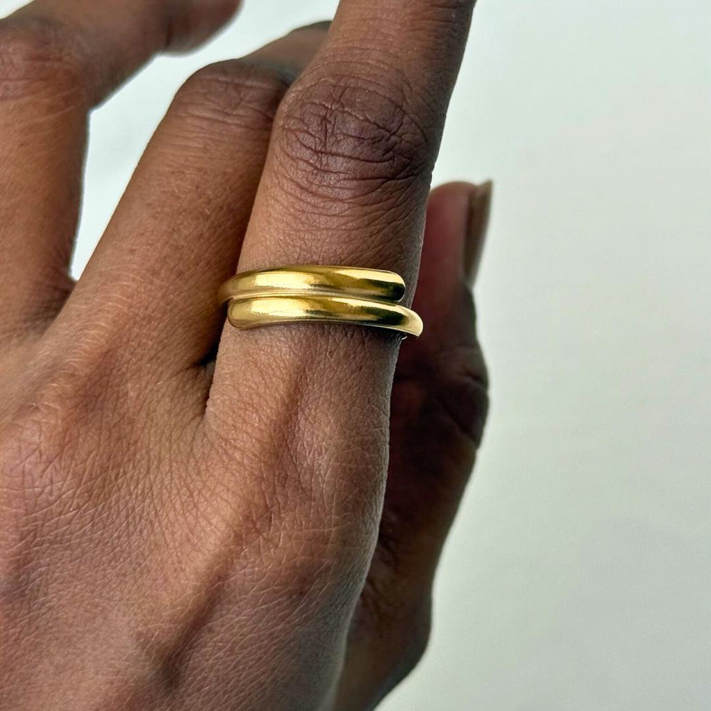 Minimal Open Band Ring