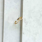 Pearl Infinity Ring