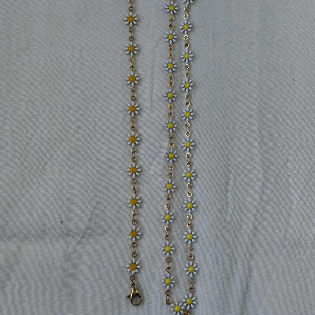 Daisy Necklace & Bracelet Set