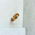 Sculptural Flower Ring