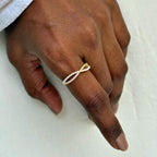 Pearl Infinity Ring