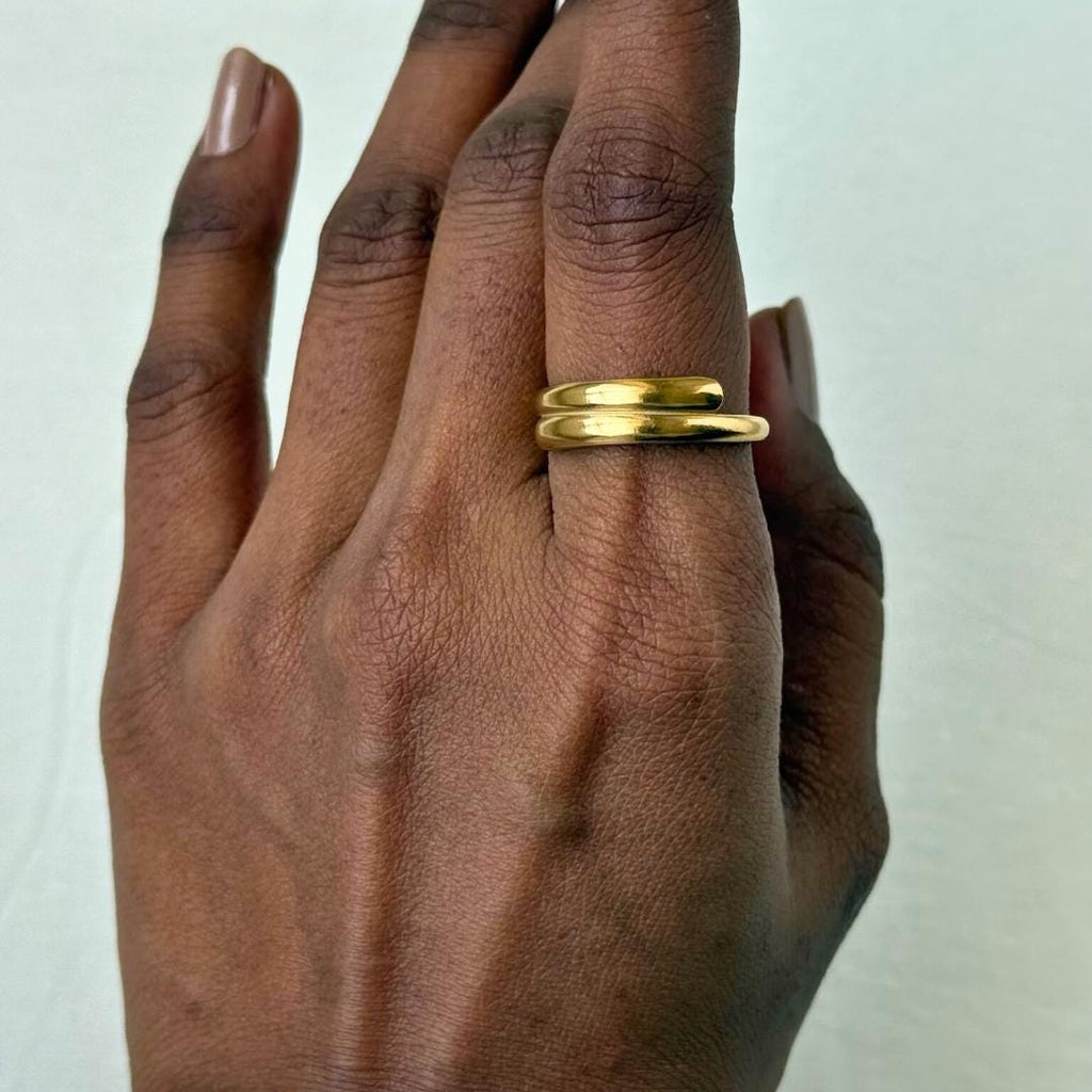 Minimal Open Band Ring