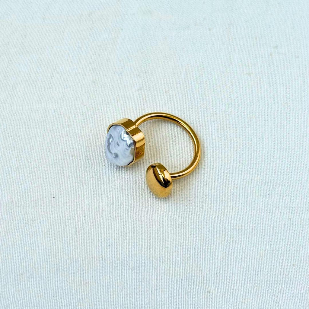 Toi et Moi Pearl Ring
