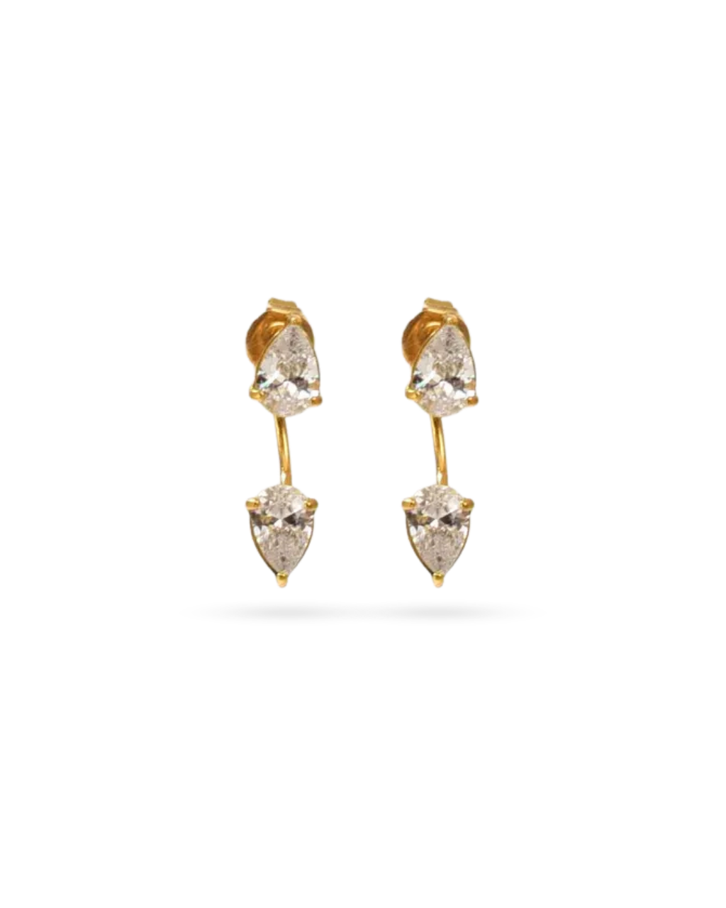 Waterdrop Zircon Earrings
