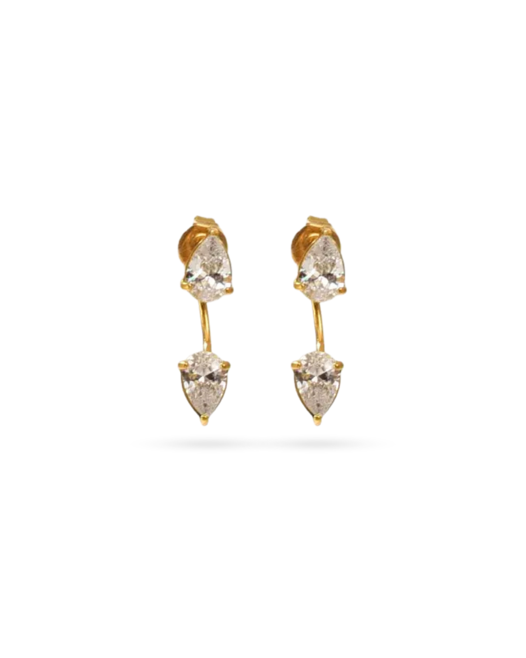 Waterdrop Zircon Earrings