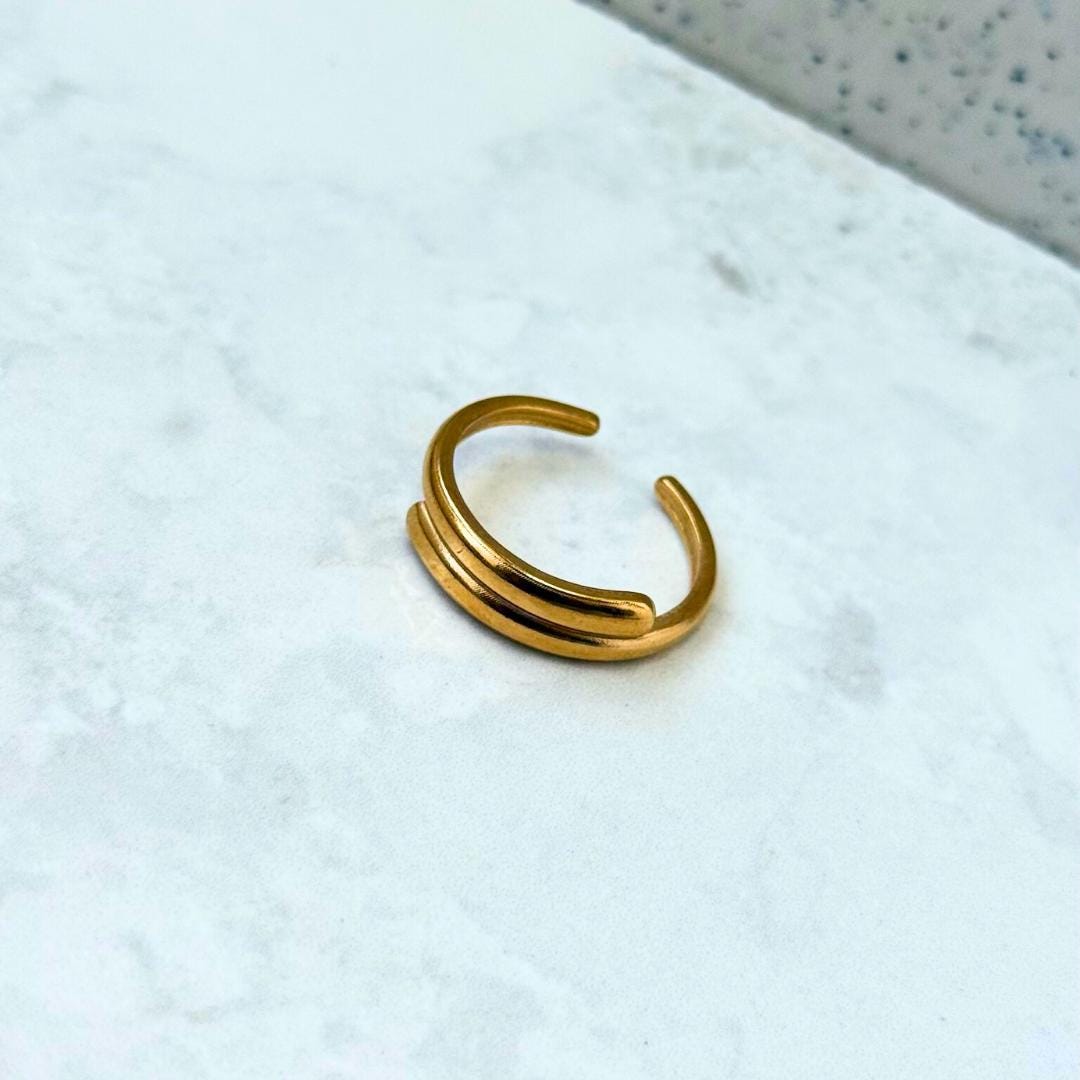 Minimal Open Band Ring
