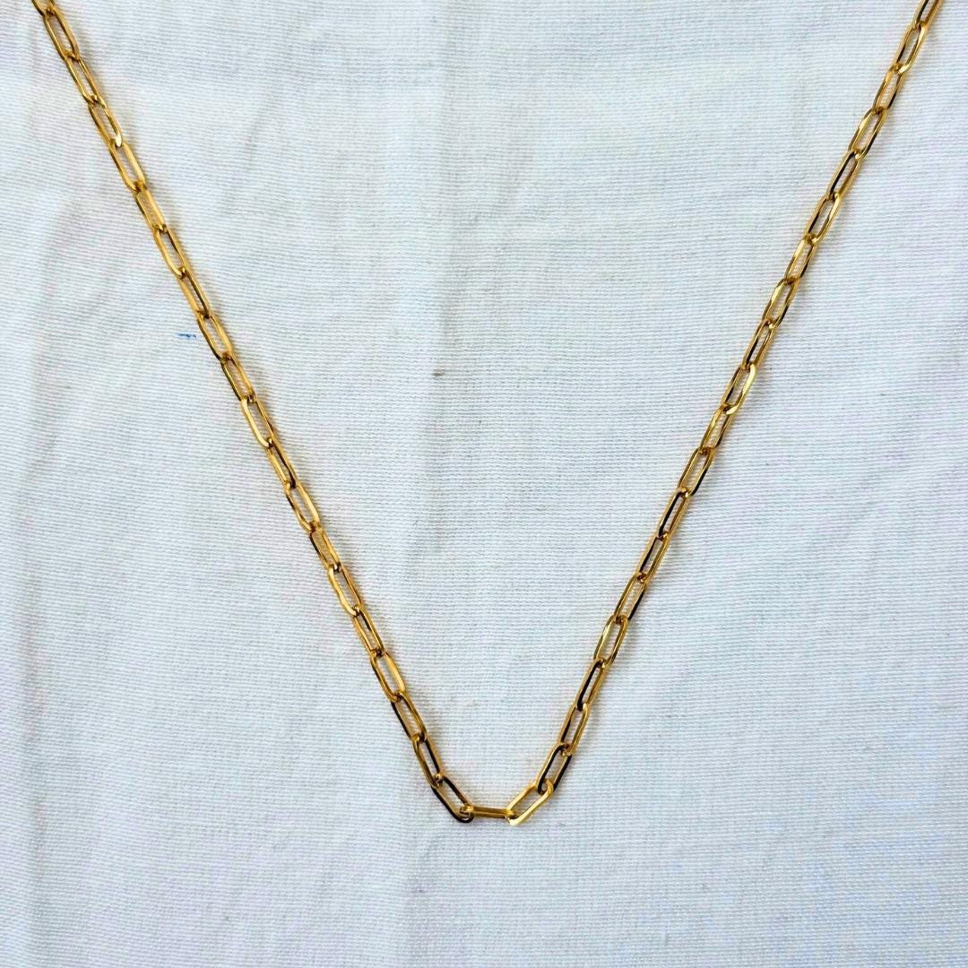 Paperclip Chain Necklace