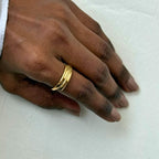 Minimal Open Band Ring