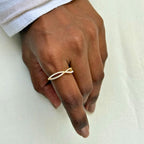 Pearl Infinity Ring