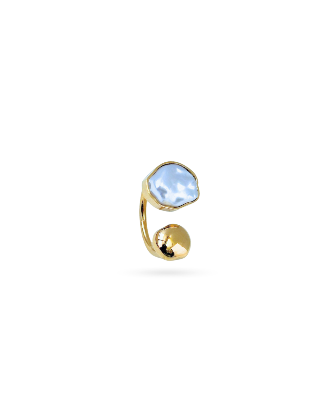 Toi et Moi Pearl Ring