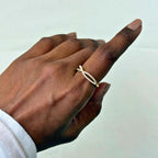 Pearl Infinity Ring