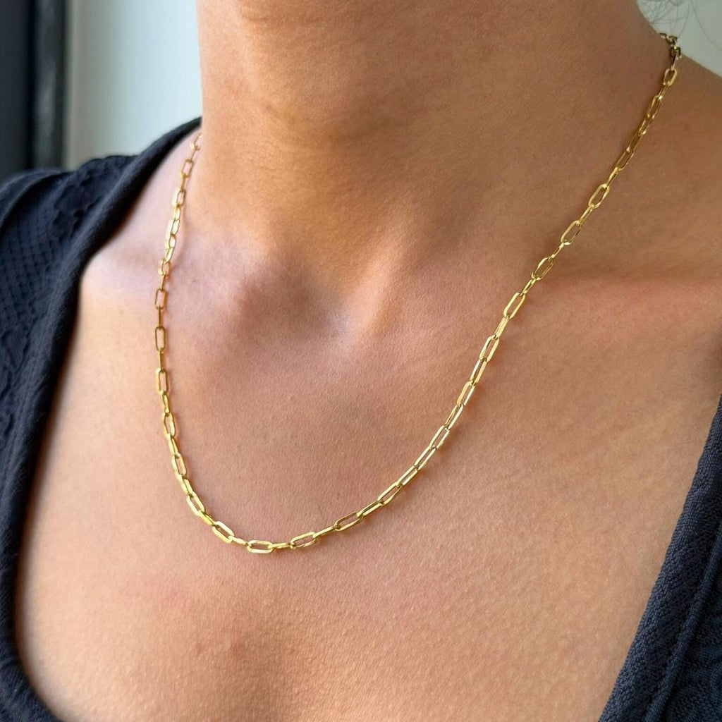 Paperclip Chain Necklace