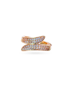 Hollow Zircon Ring