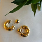 Sculpt Curve Hoop Earrings