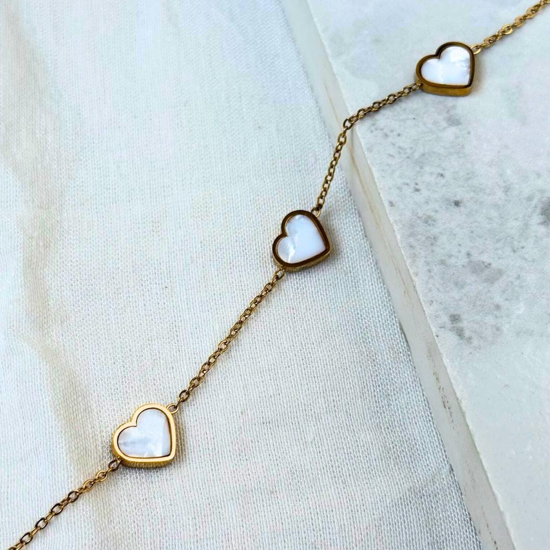Heart Chain Bracelet