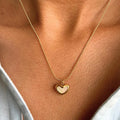 Shell Heart Pendant Necklace