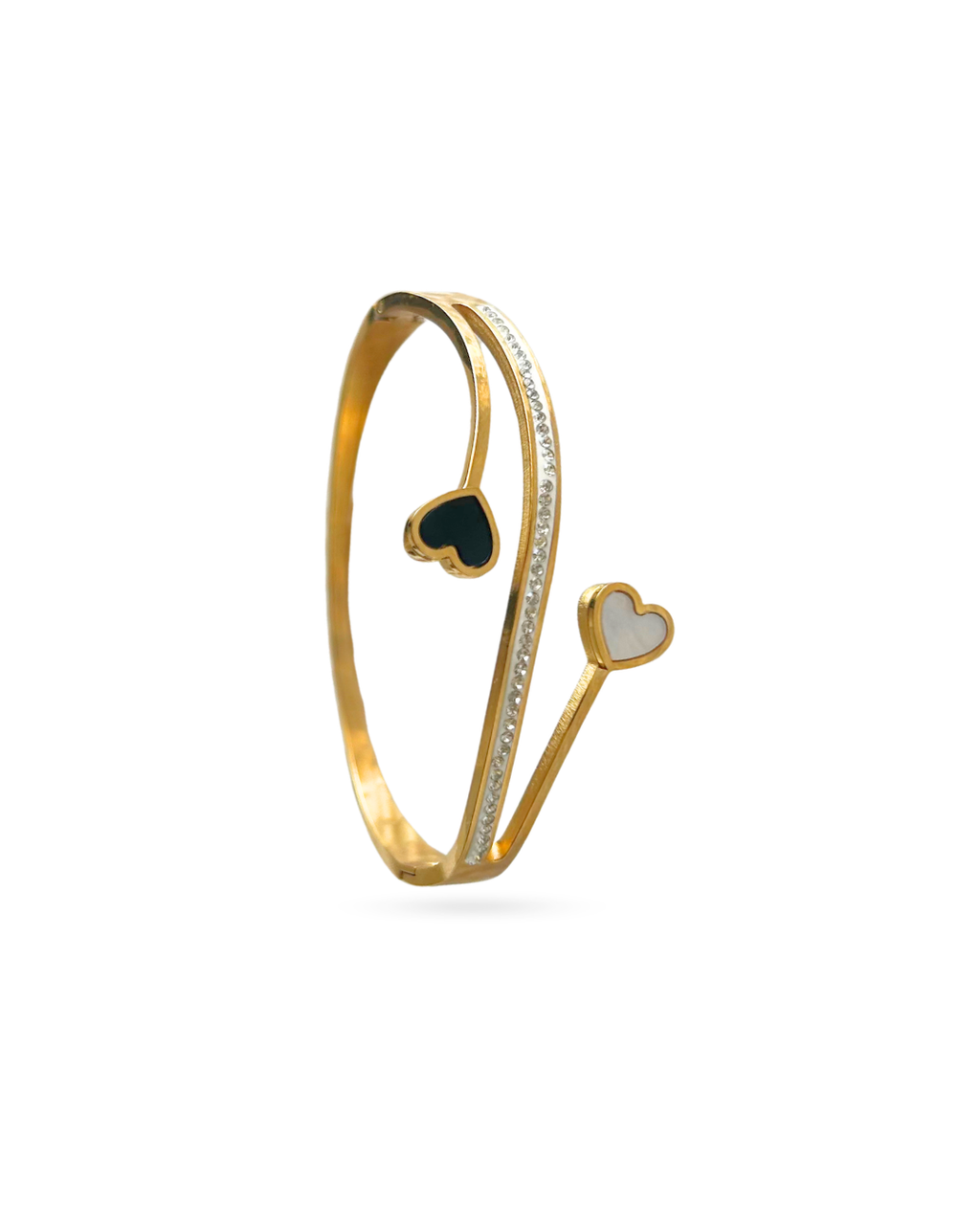 Heart Bangle Bracelet