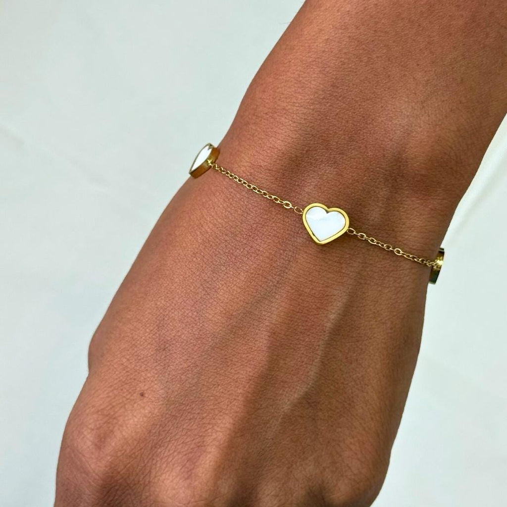 Heart Chain Bracelet