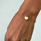 Heart Chain Bracelet