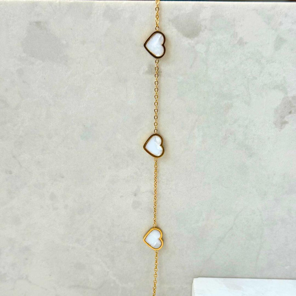 Heart Chain Bracelet