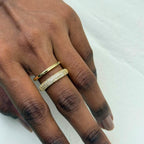 Minimalist Gold Stacking Rings
