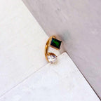 Toi et Moi Birthstone Ring